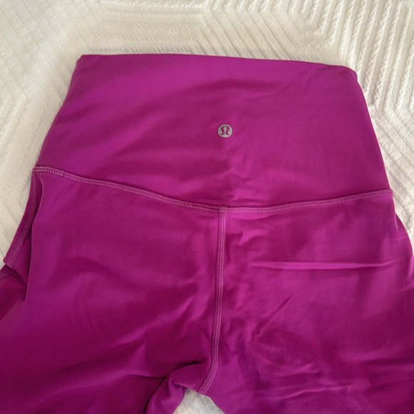 Lululemon Align Pant 25” Vivid Plum 4 - Picture 11 of 13